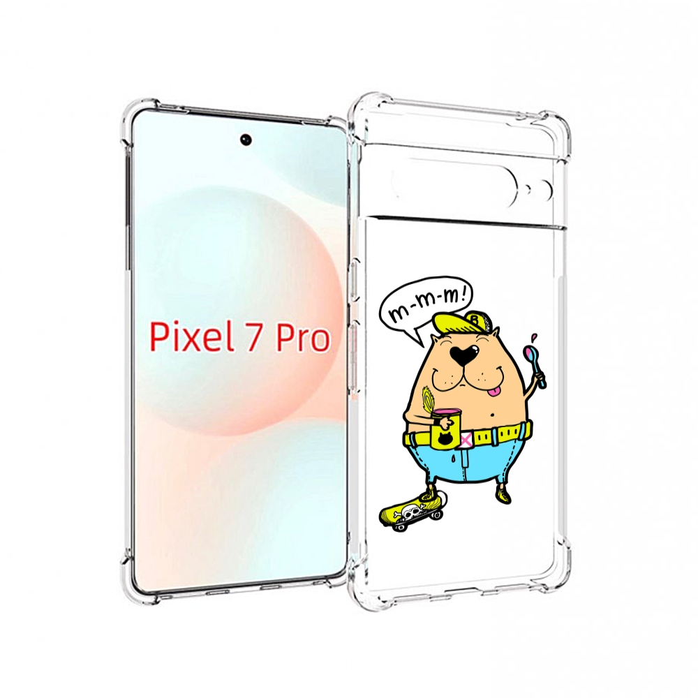 

Чехол Mypads Бобр Для Google Pixel 7 Pro, Прозрачный, Tocco