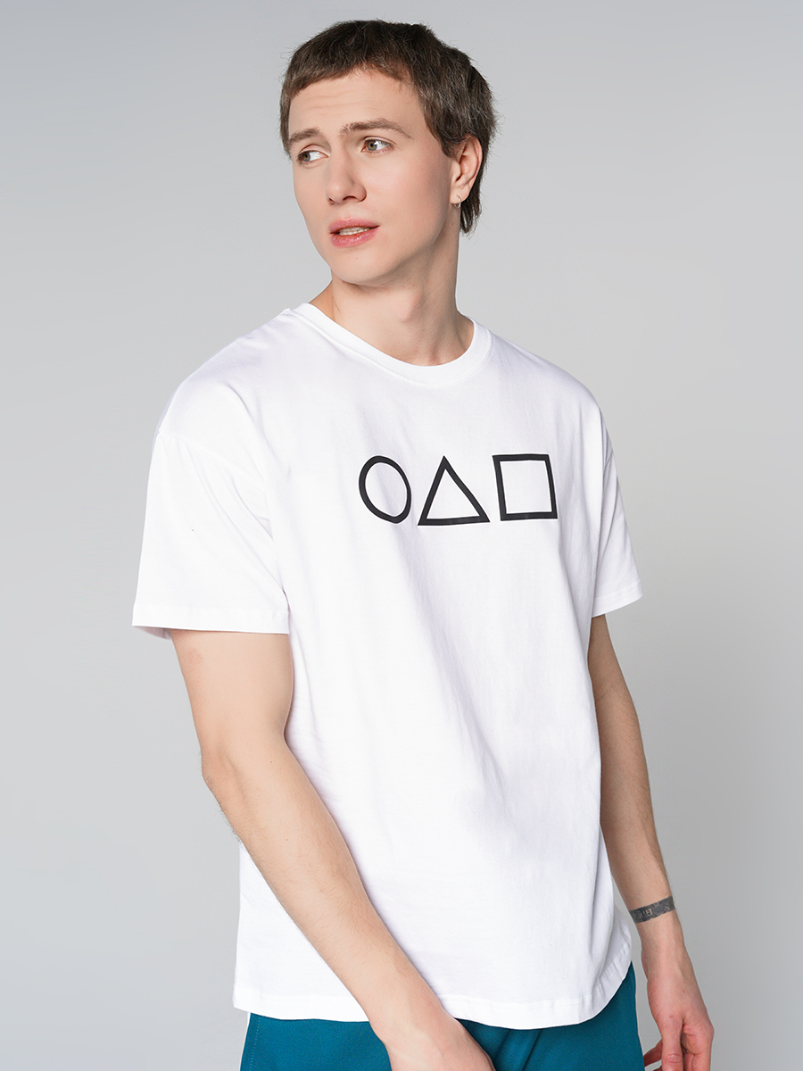 

Футболка мужская ТВОЕ 88644 белая M/L, 88644