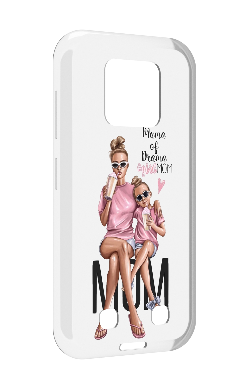 

Чехол MyPads Мама-мечты женский для Oukitel WP18, Прозрачный, Tocco
