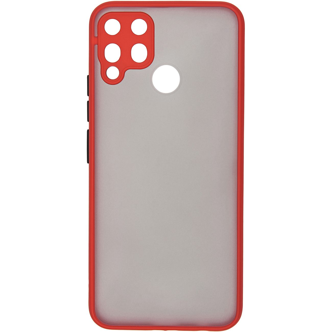 фото Чехол carmega для realme c15 frost red (car-sc-rlmc15frrd)