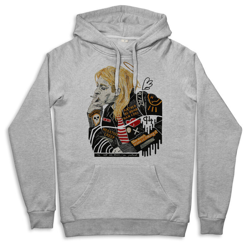 

Худи женское Dream Shirts 226-curtdc-hud-1 серое 46 RU, 226-curtdc-hud-1