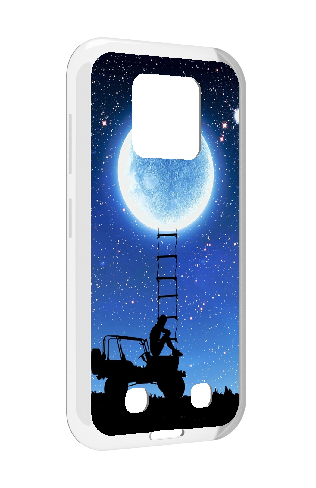 

Чехол MyPads Машина-на-лун для Oukitel WP18, Прозрачный, Tocco