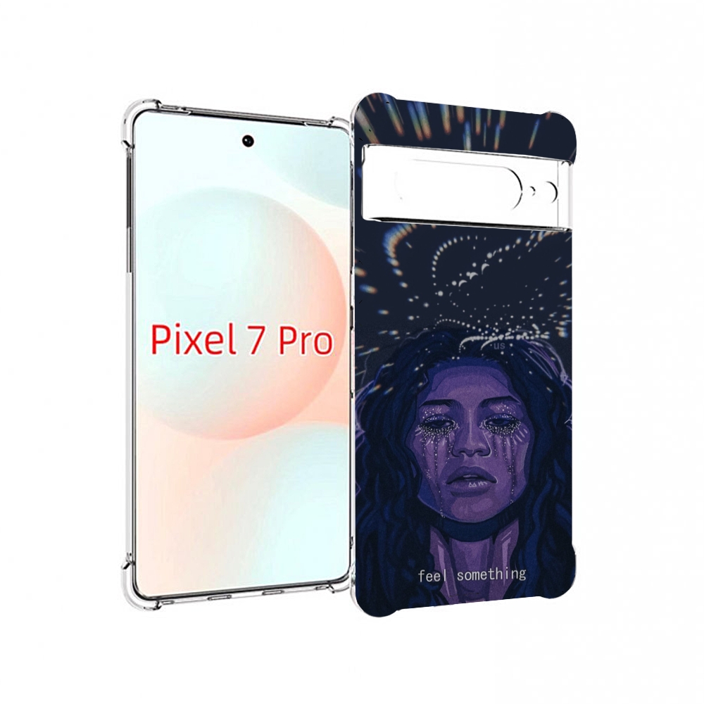 

Чехол Mypads Чувствую Себя Непонятно Женский Для Google Pixel 7 Pro, Прозрачный, Tocco