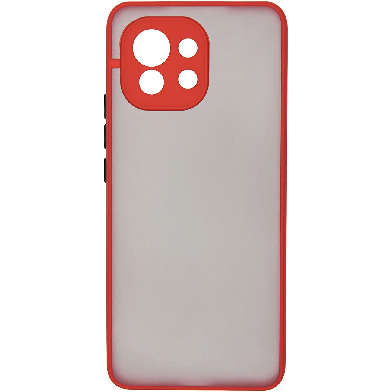 фото Чехол carmega для xiaomi mi11 frost red (car-sc-xm11frrd)