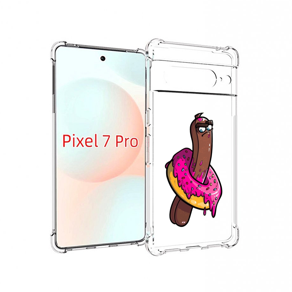 

Чехол Mypads Эклер В Пончике Для Google Pixel 7 Pro, Прозрачный, Tocco