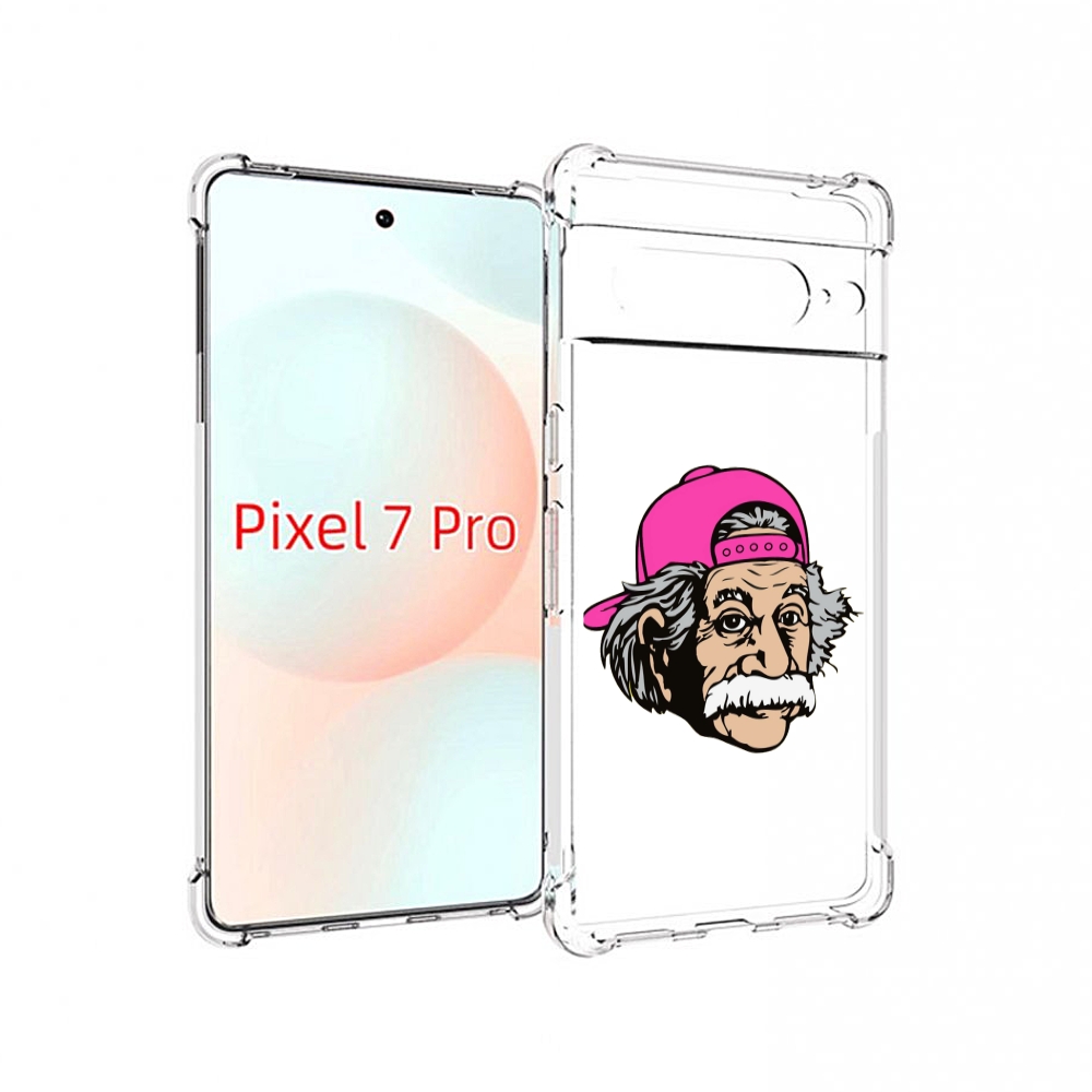 Чехол Mypads Энштейн В Кепке Для Google Pixel 7 Pro