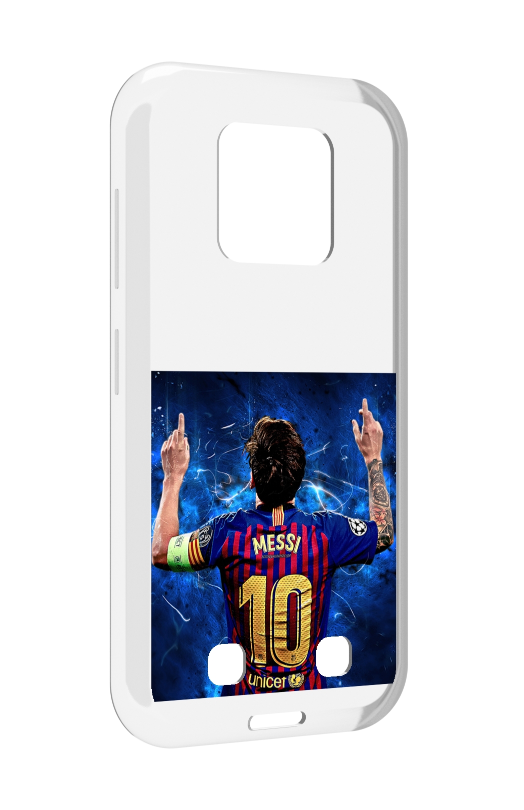 

Чехол MyPads Месси-10 мужской для Oukitel WP18, Прозрачный, Tocco