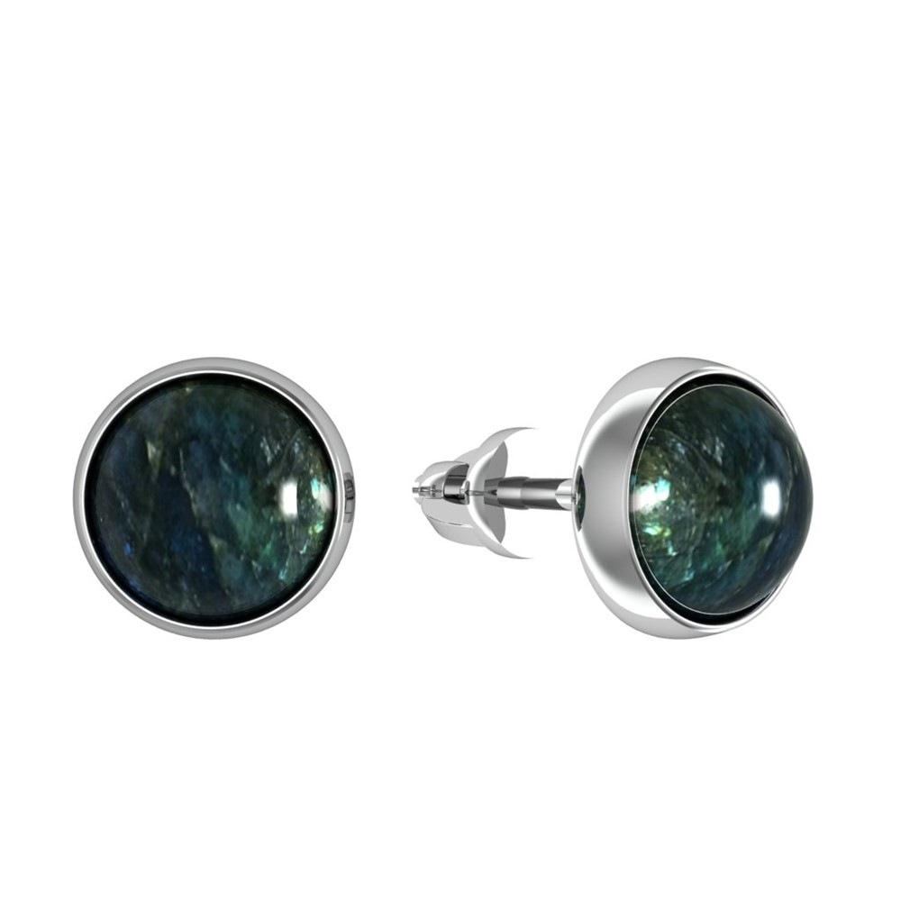 

Серьги из серебра с лабрадоритом ПРИВОЛЖСКИЙ ЮВЕЛИР 301401-LB, 301401-LB
