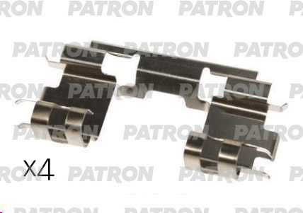 

Комплект тормозных колодок PATRON psrk1234