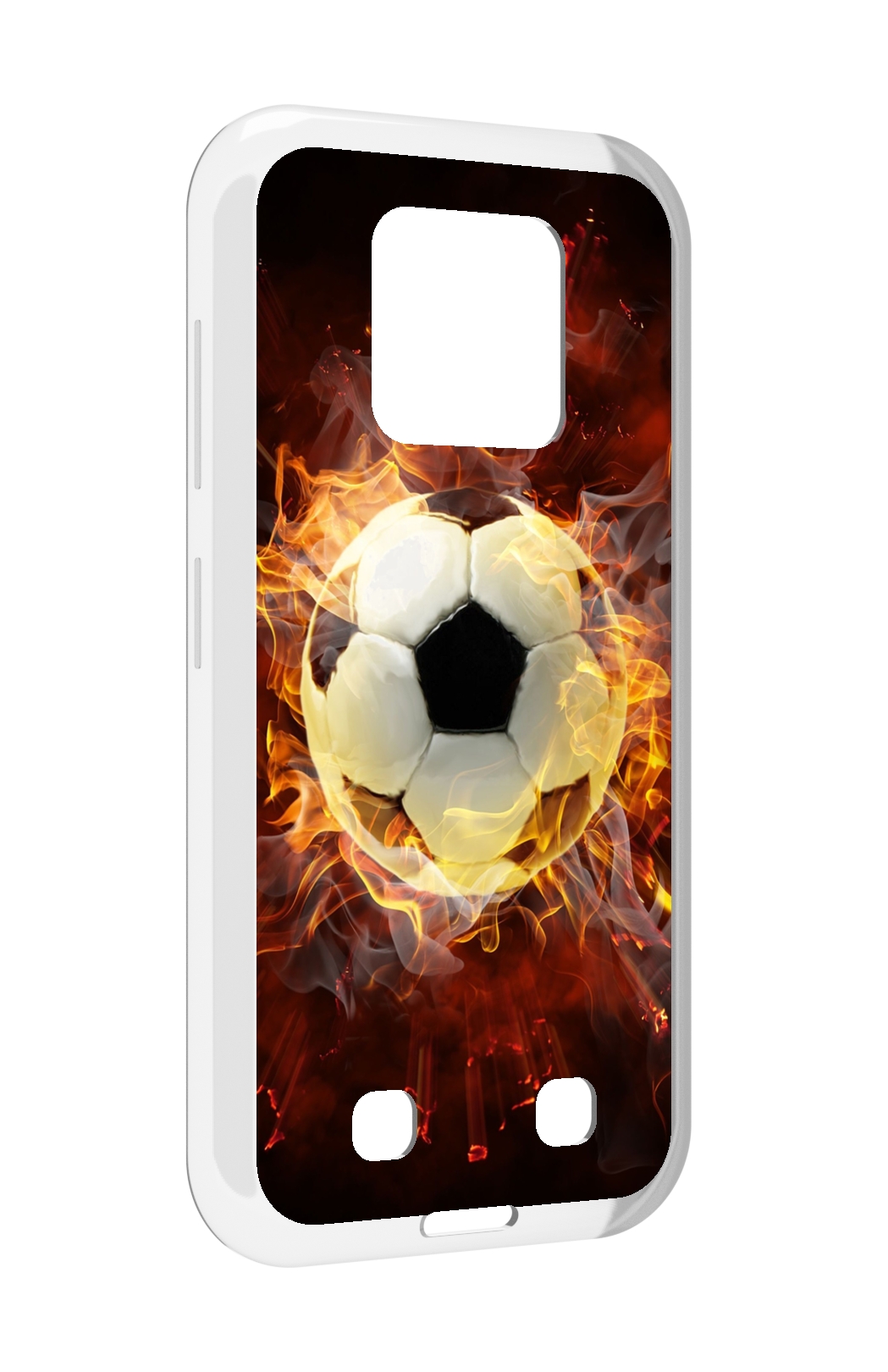 

Чехол MyPads Огненный-мяч для Oukitel WP18, Прозрачный, Tocco