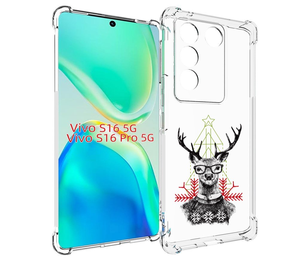 

Чехол MyPads умный олень для Vivo S16 5G / S16 Pro 5G / V27 / V27 Pro, Tocco