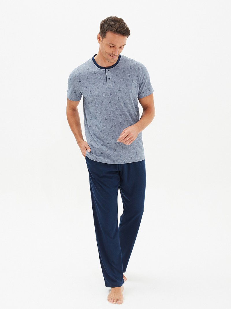 

Пижама мужская BlackSpade BS30465 синяя XXL, BS30465