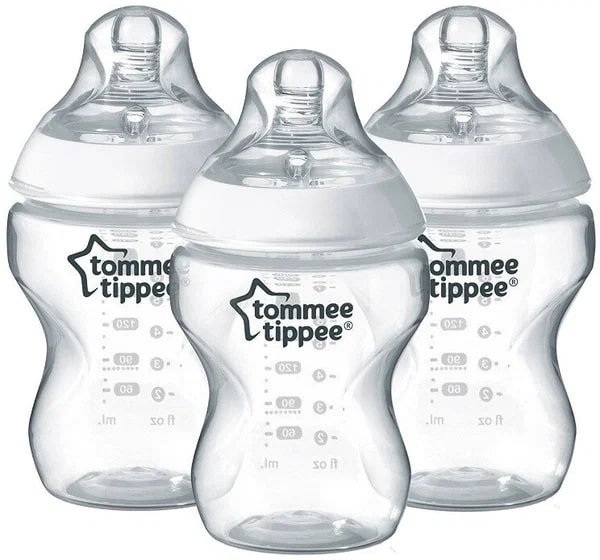 Бутылочка для кормления Tommee Tippee Closer to nature 260 мл, 3 шт, 0+