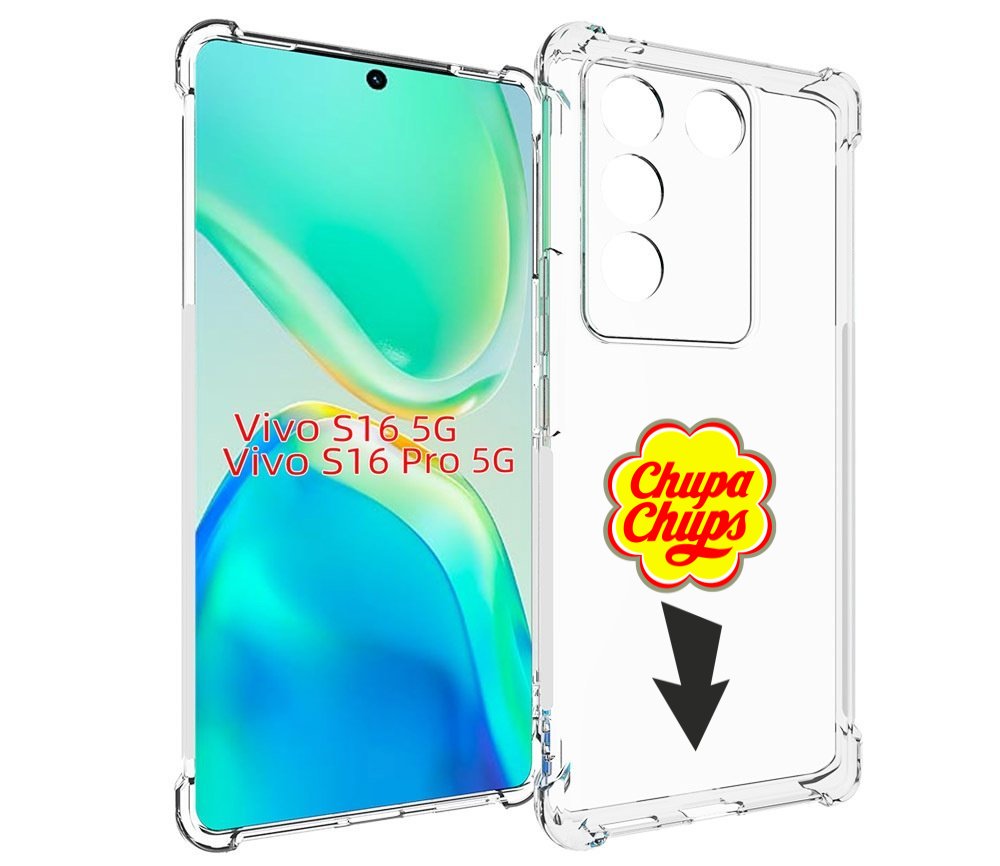 

Чехол MyPads чупа чупс для Vivo S16 5G / S16 Pro 5G / V27 / V27 Pro, Tocco