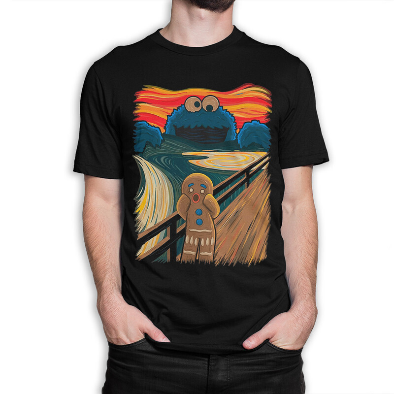 

Футболка мужская Dream Shirts Крик 1000607222 черная XS, Крик 1000607222