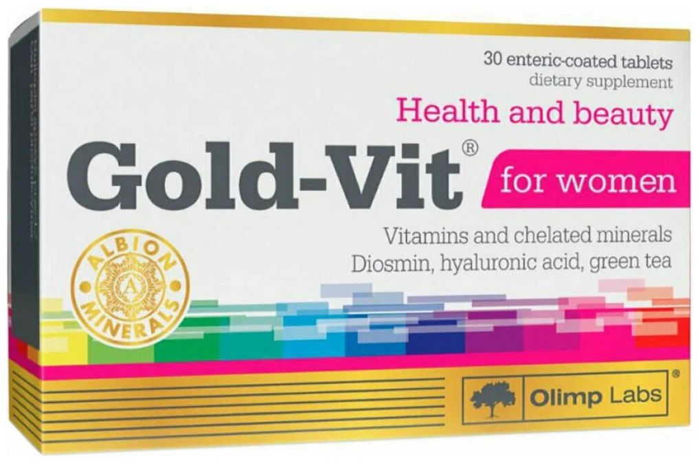 

Olimp Gold-Vit for women (30 таб.)