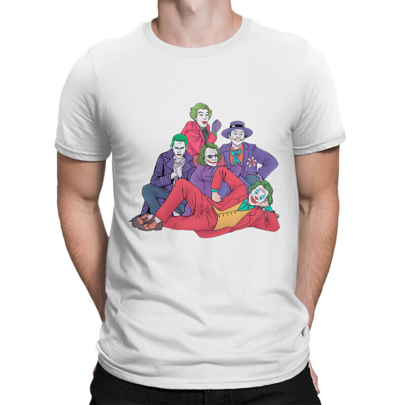 

Футболка мужская Dream Shirts Джокер 1000610222 белая M, Джокер 1000610222
