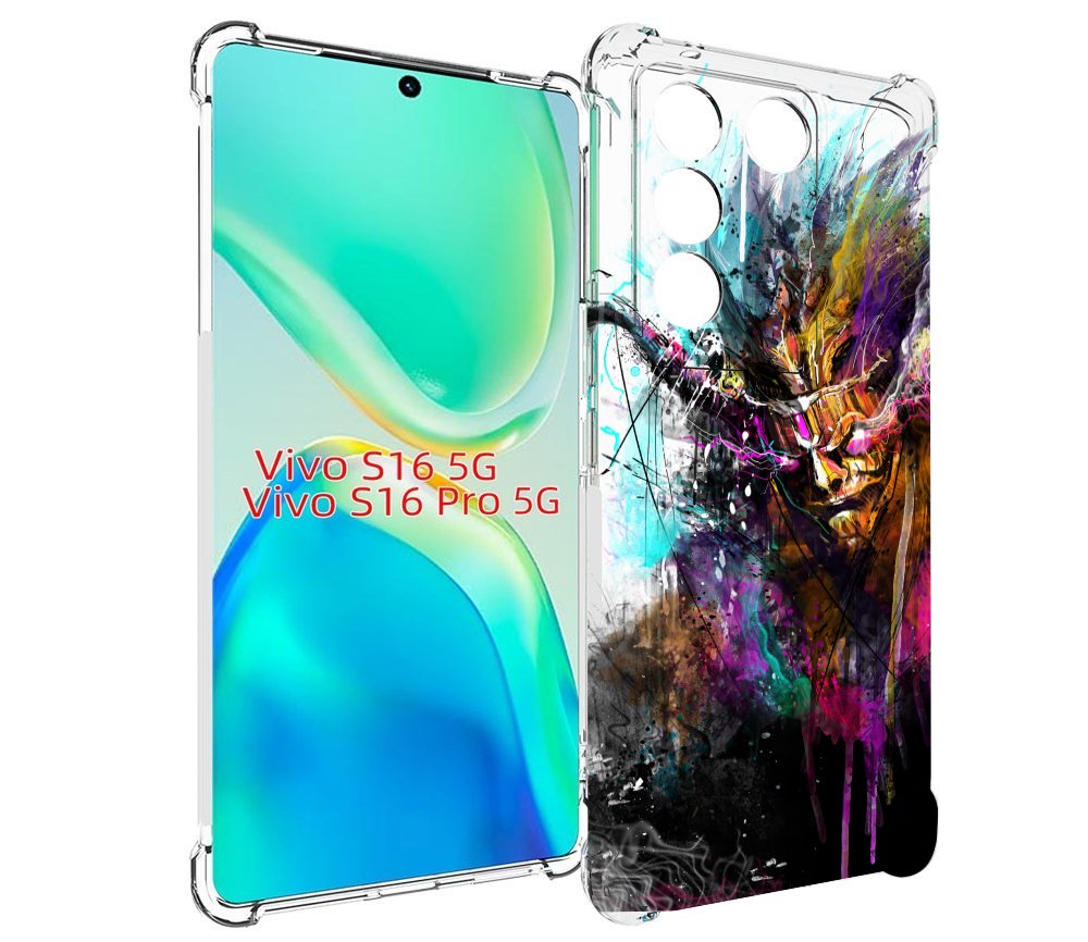 

Чехол MyPads яркий дьявол для Vivo S16 5G / S16 Pro 5G / V27 / V27 Pro, Tocco
