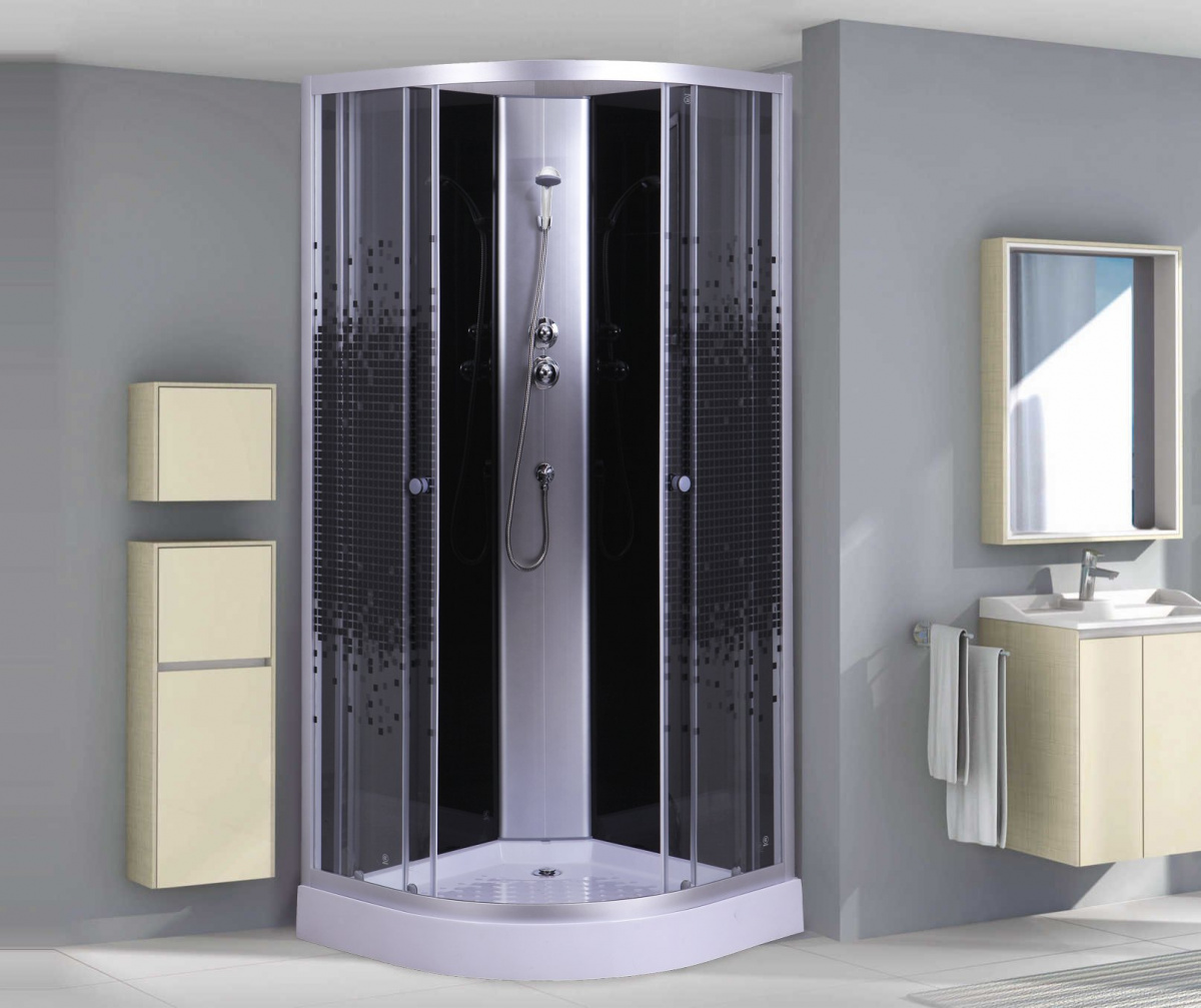 

Душевая кабина Niagara NG 4501-14BK без крыши