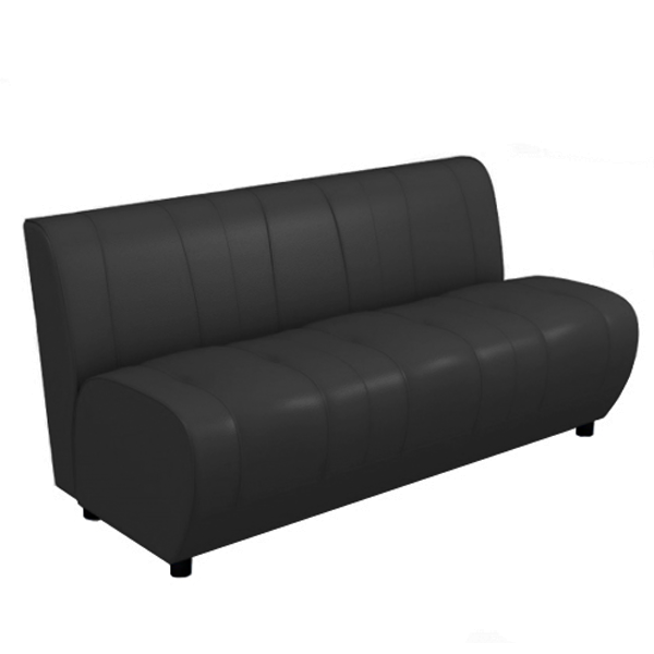 

Меб-фф Диван трехместный Альфа Люкс б/п черный, Диван трехместный Альфа Люкс б/п черный