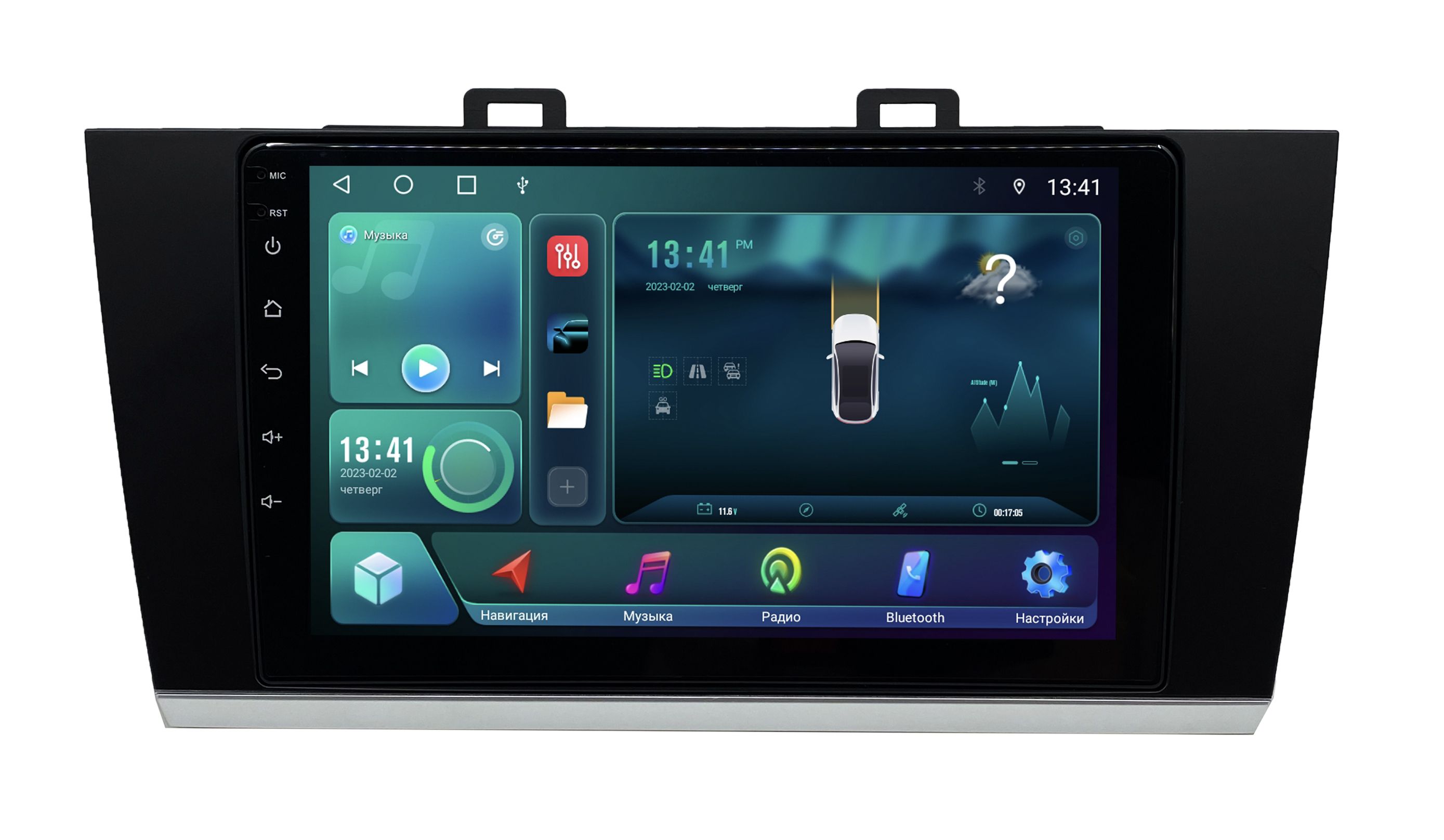 Штатная магнитола Zenith Subaru Outback BS 5 2014-2017 Android 12 232 GB Мультируль 2116800₽