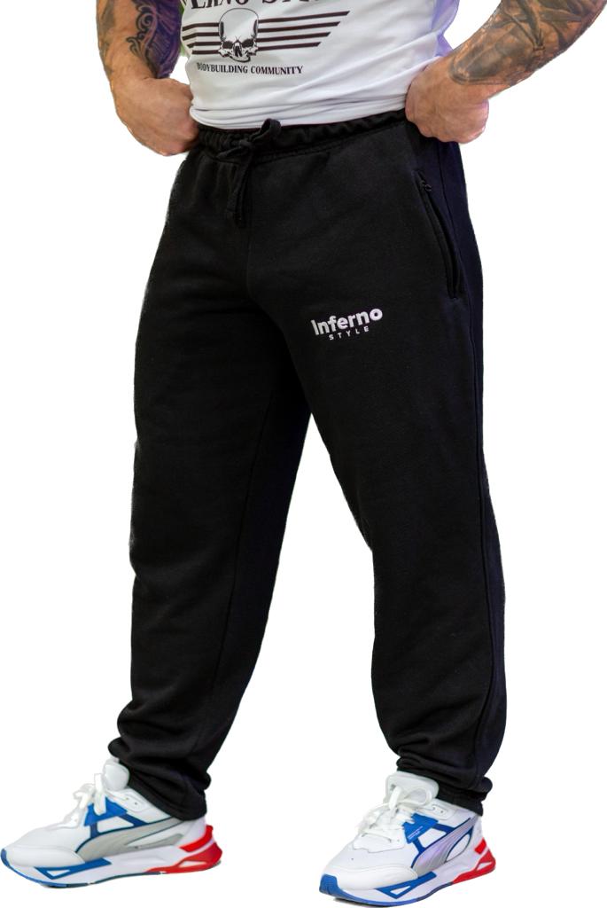 

Спортивные брюки мужские INFERNO style Б-012-001 черные 2XL, Черный, Б-012-001