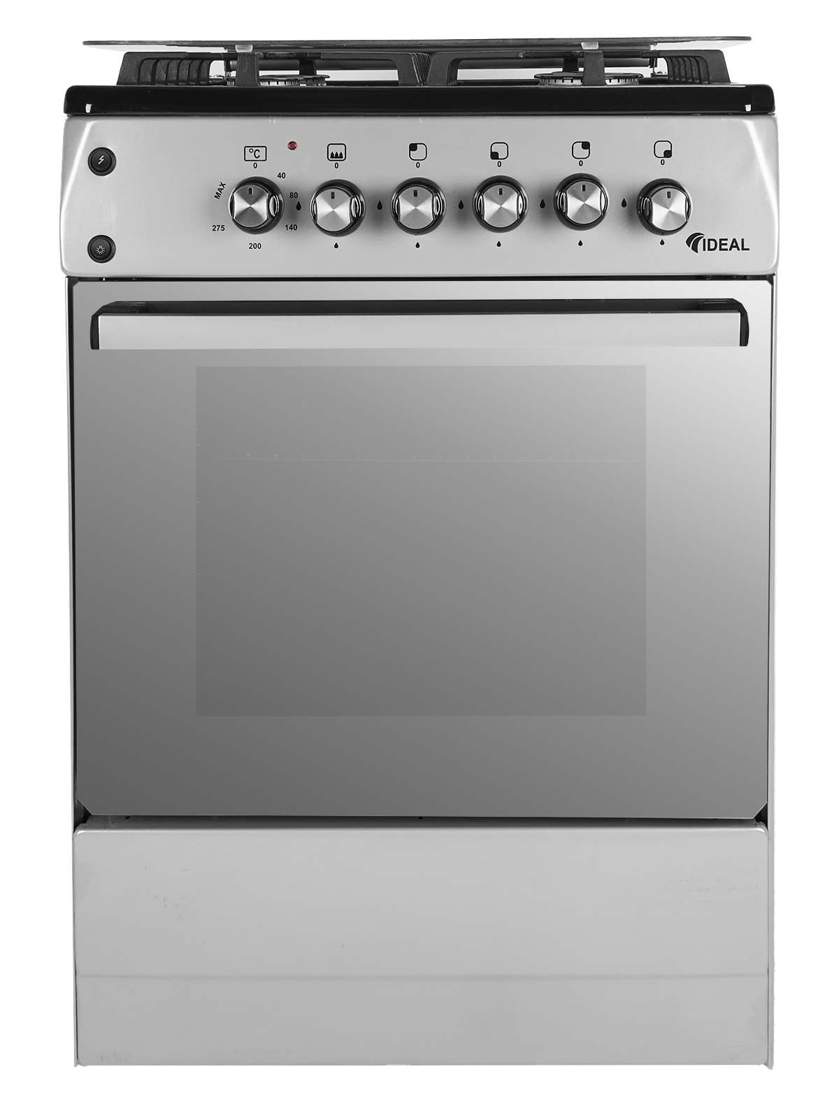 

Комбинированная плита Ideal L155 ГК серая, L155 ГК