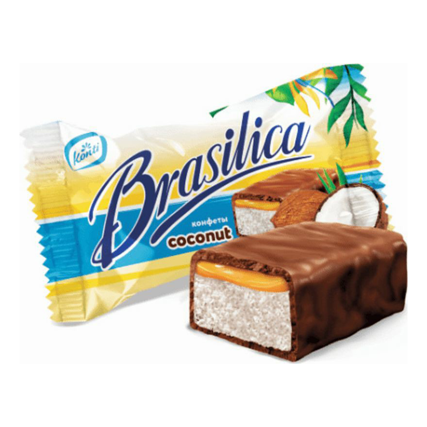 фото Конфеты глазированные кonti brasilica coconut