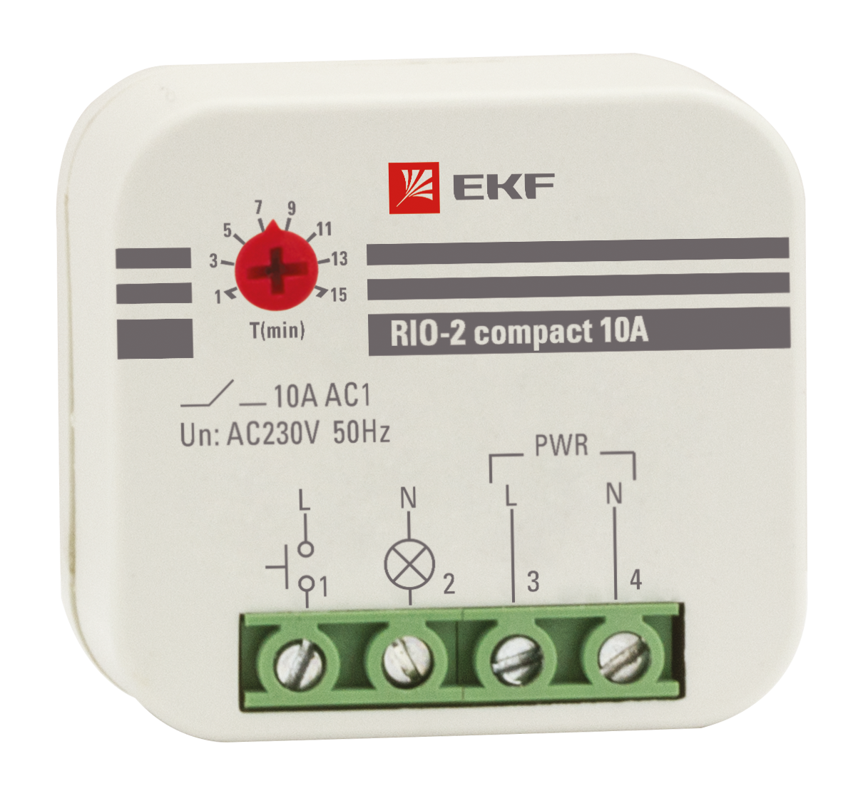 Импульсное реле RIO-2 compact 10А EKF PROxima