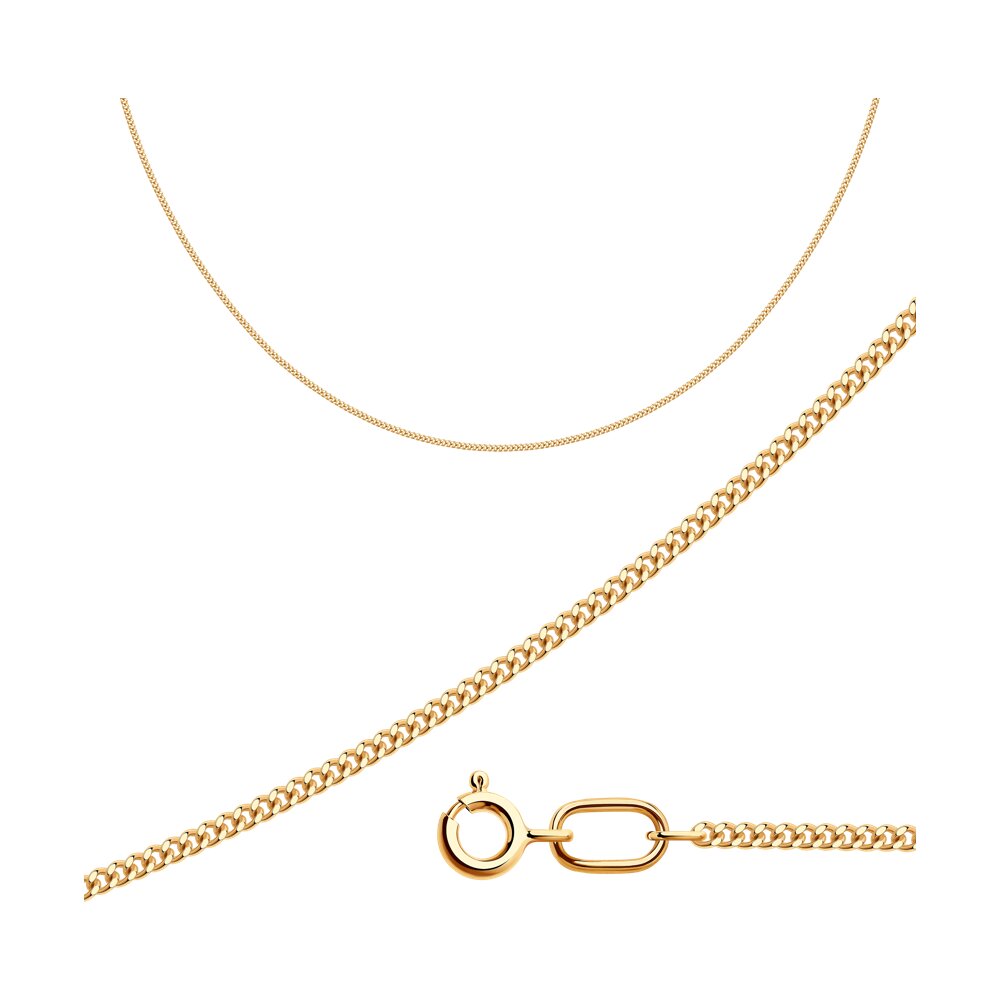 

Цепочка из серебра 50 см SOKOLOV 988020402, 988020402