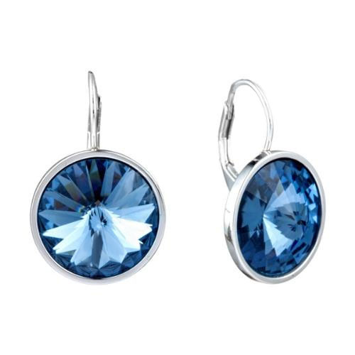 

Серьги из серебра со swarovski Яхонт Ювелирный 205189, 205189