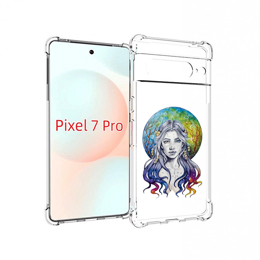 

Чехол Mypads Девушка С Красивыми Волосами Для Google Pixel 7 Pro, Прозрачный, Tocco