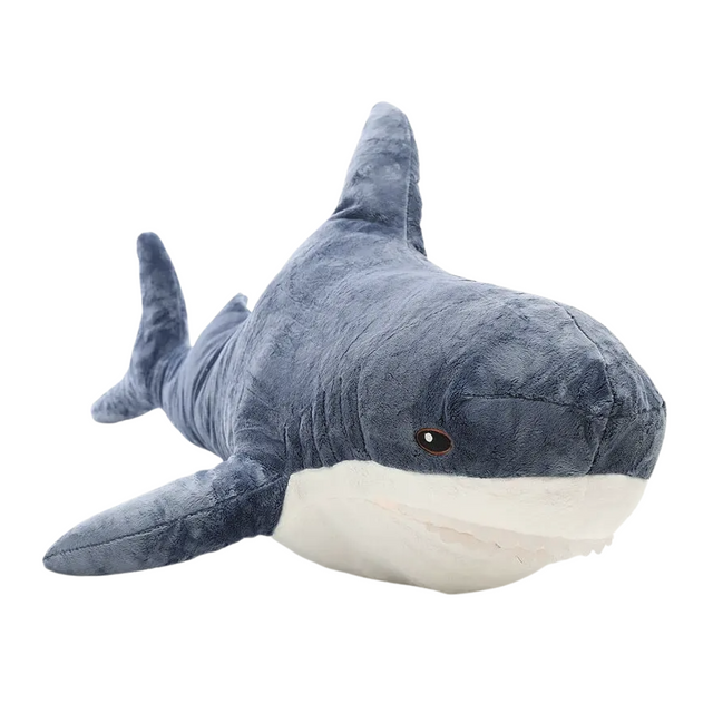 фото Мягкая игрушка mishaexpo акула синяя 140 см akul140
