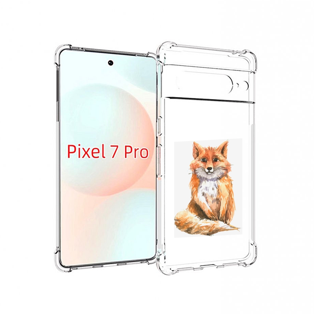 

Чехол Mypads Детская Лиса Для Google Pixel 7 Pro, Прозрачный, Tocco