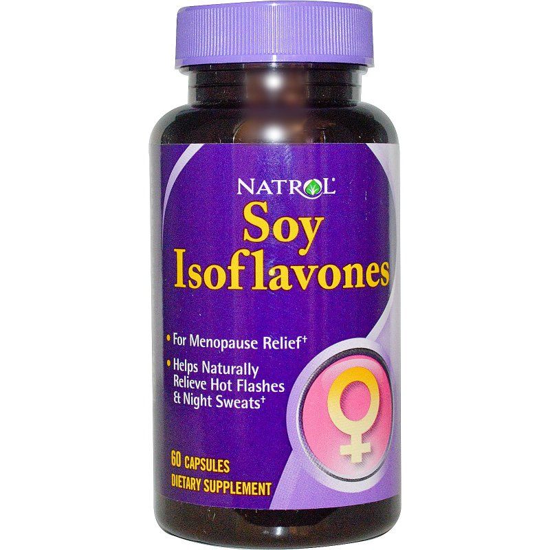 

Изофлавоны сои Natrol капсулы 60 шт.