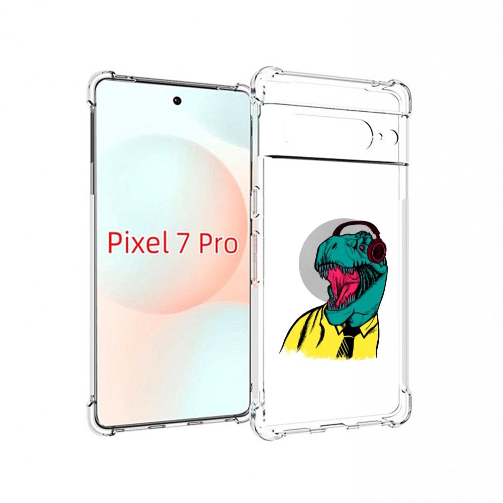 

Чехол Mypads Дино Для Google Pixel 7 Pro, Прозрачный, Tocco