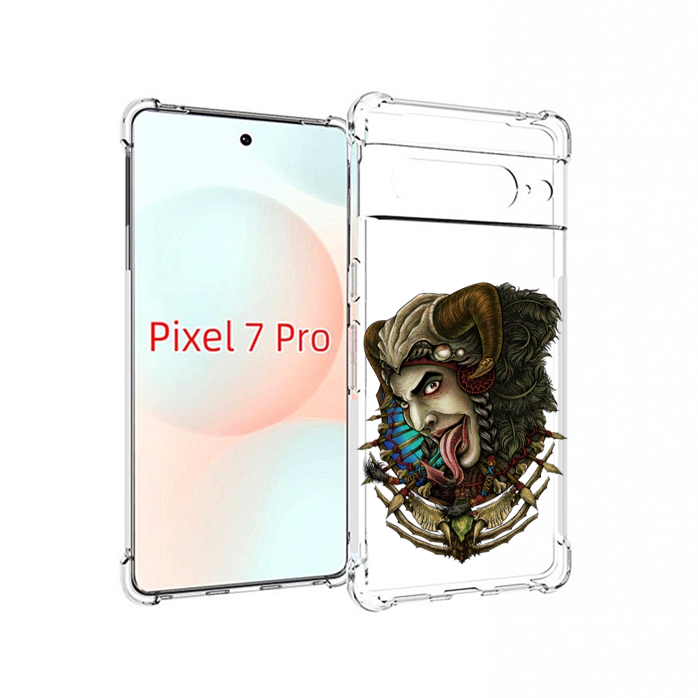 

Чехол Mypads Длинный Язык Для Google Pixel 7 Pro, Прозрачный, Tocco