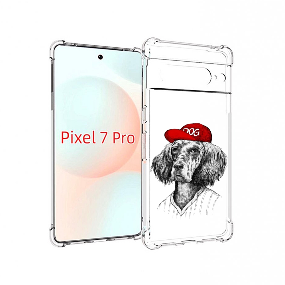 

Чехол Mypads Дог Для Google Pixel 7 Pro, Прозрачный, Tocco