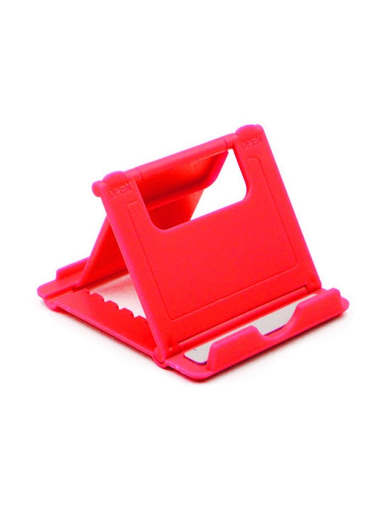 фото Пластиковая подставка для телефона markethot, 8.5х7 см красный