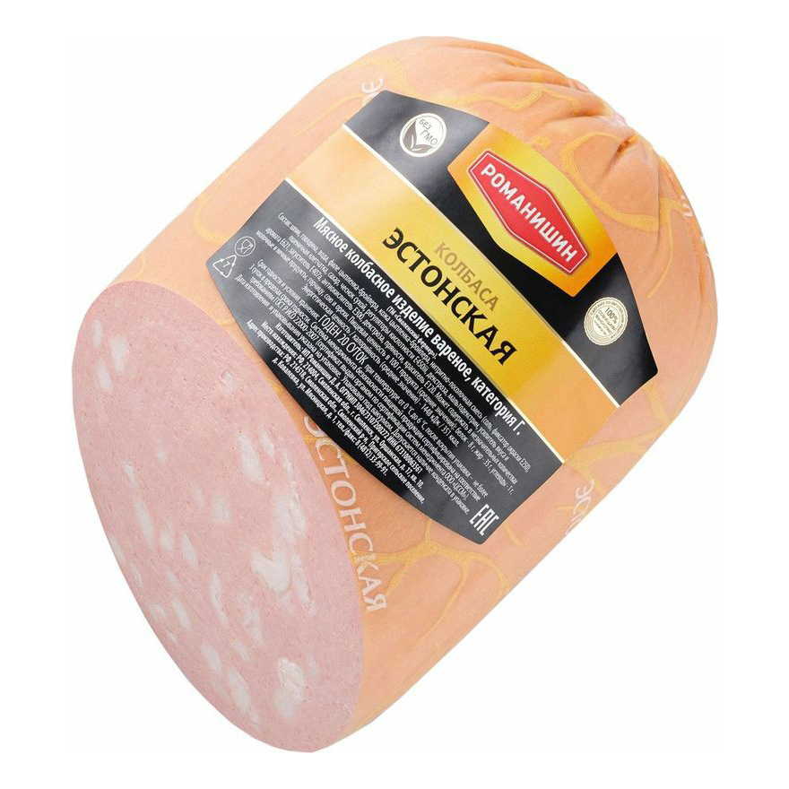 

Колбаса вареная Романишин Эстонская