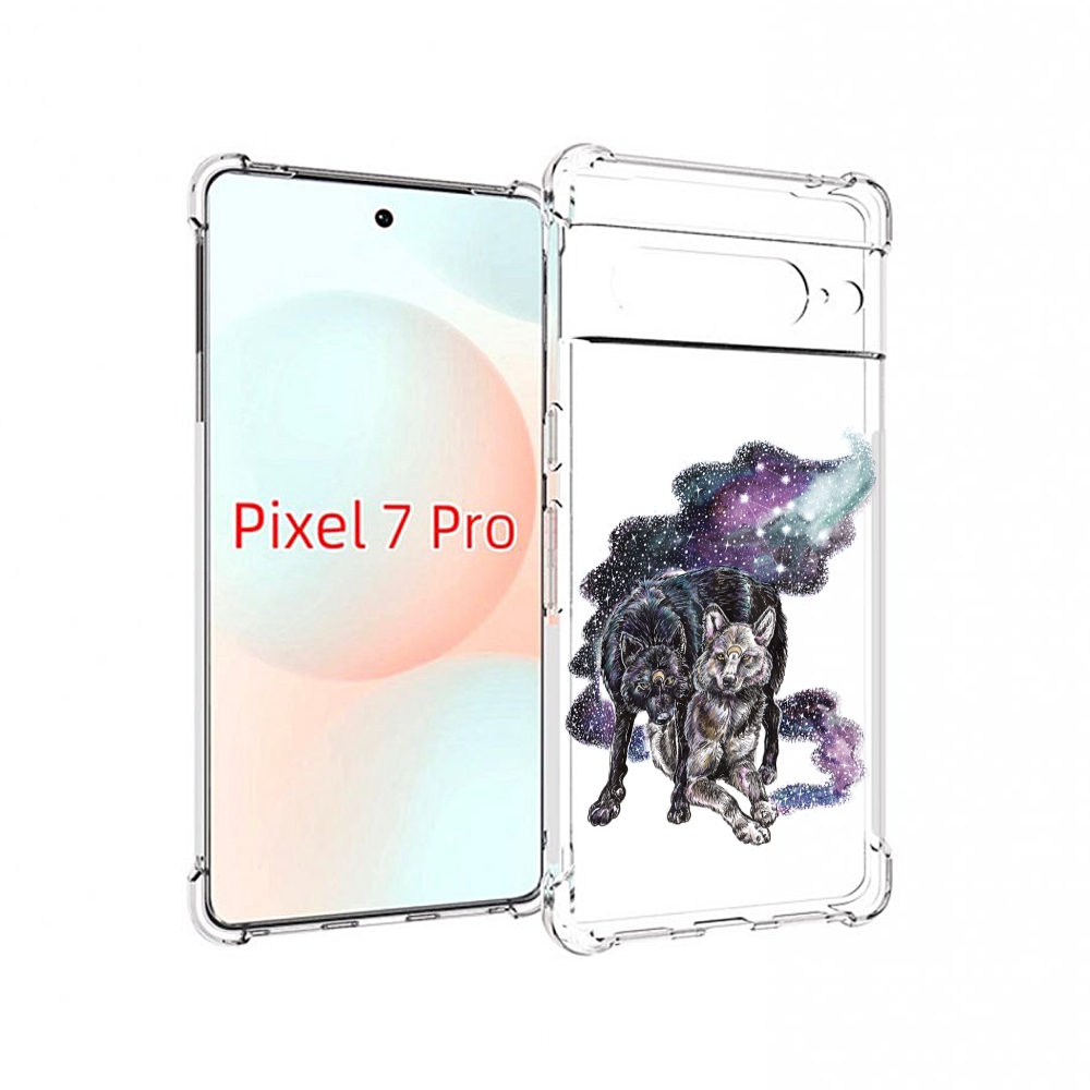 

Чехол Mypads Звездные Волки Для Google Pixel 7 Pro, Прозрачный, Tocco