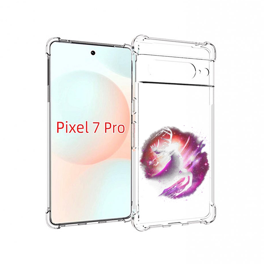 

Чехол Mypads Звездный Олень Для Google Pixel 7 Pro, Прозрачный, Tocco