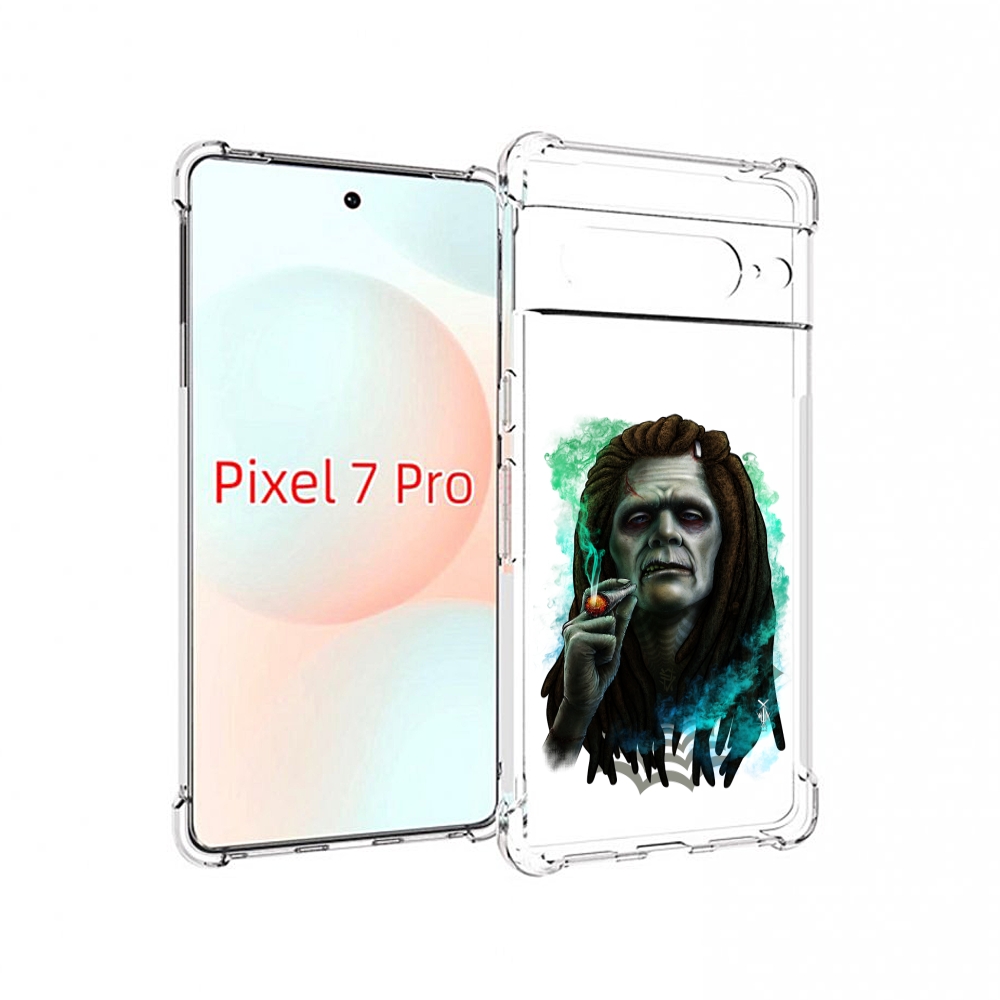 

Чехол Mypads Зеленый Мужчина С Сигаретой Для Google Pixel 7 Pro, Прозрачный, Tocco