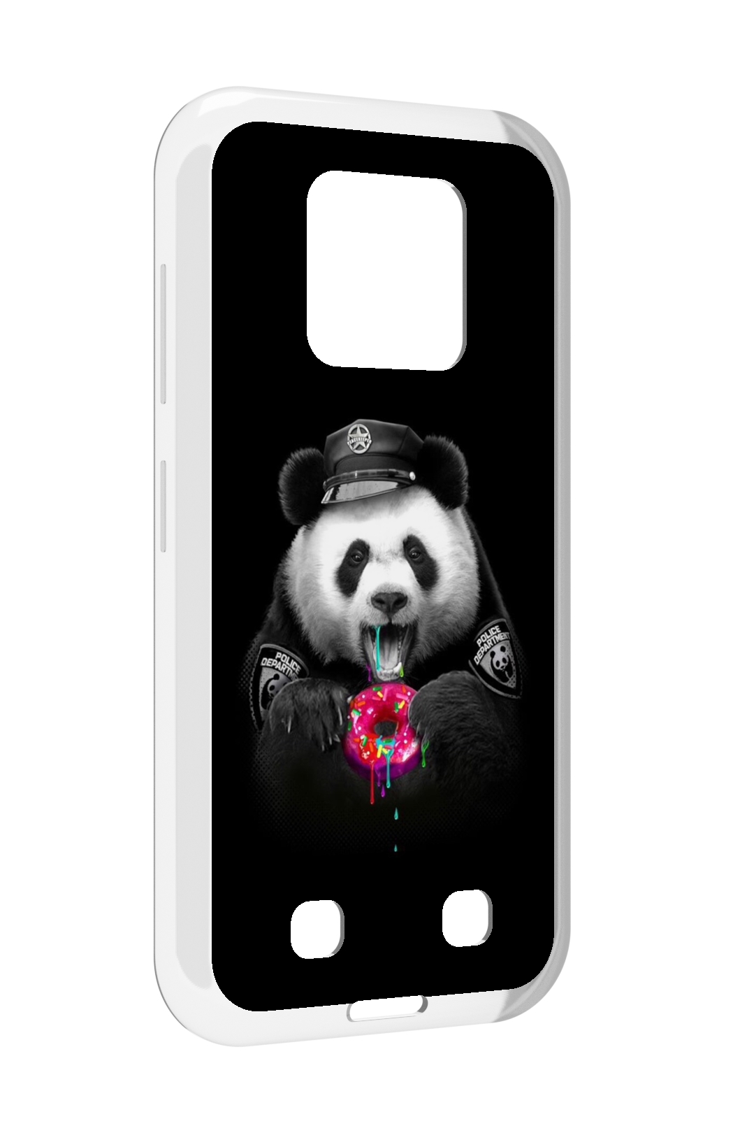 

Чехол MyPads Панда-с-пончиком для Oukitel WP18, Прозрачный, Tocco