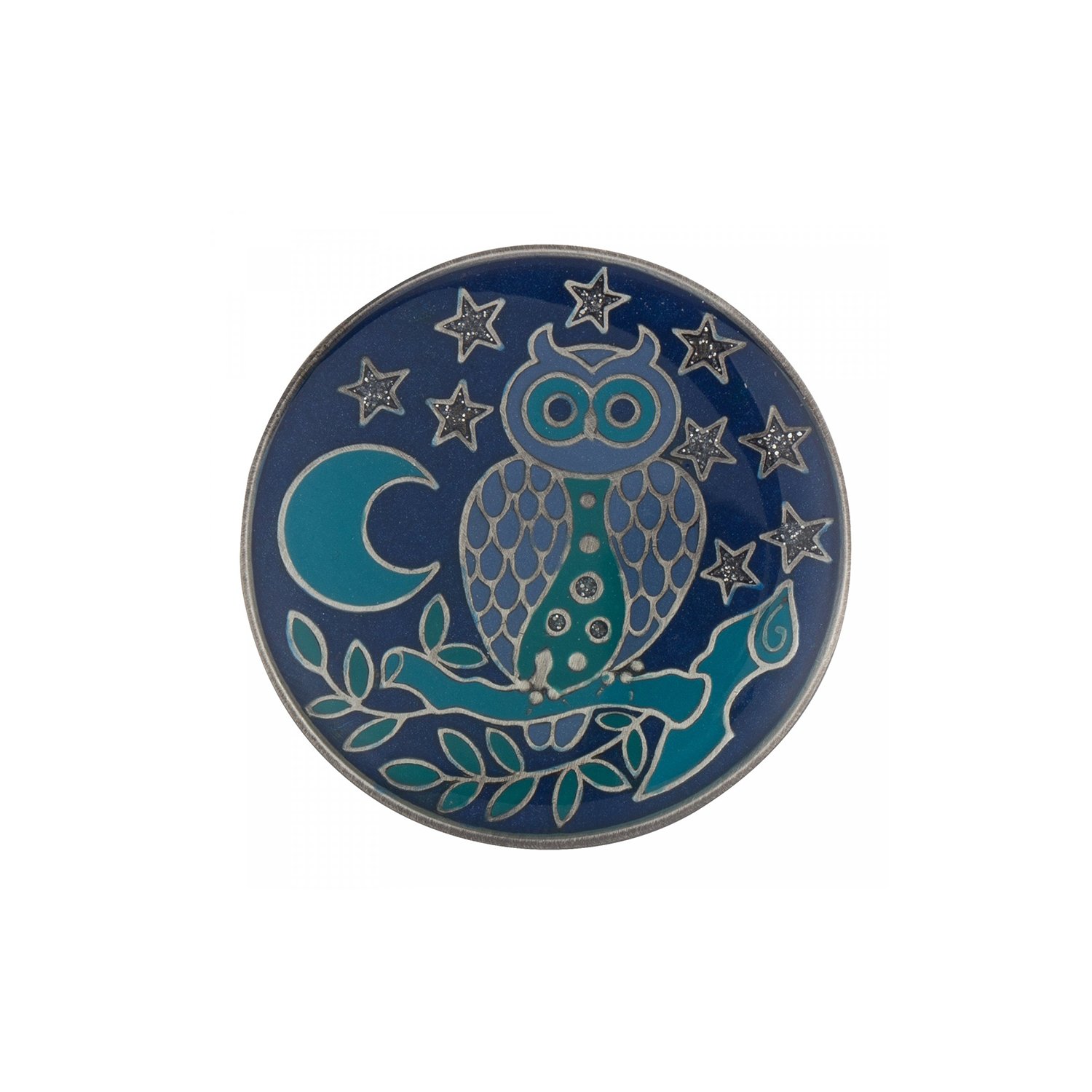 

Брошь из бижутерного сплава с эмалью Clara Bijoux F25158-8 BL, F25158-8 BL