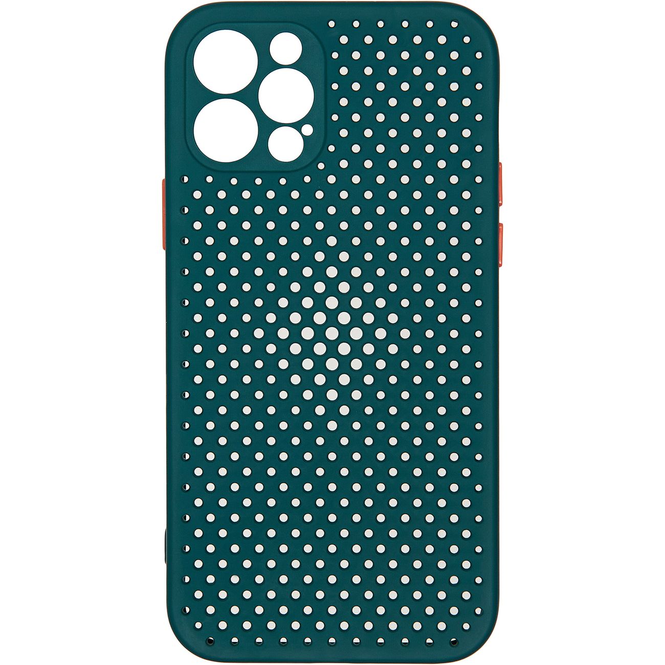 фото Чехол carmega для iphone 12 pro dot green (car-sc-ip12prdtgn)