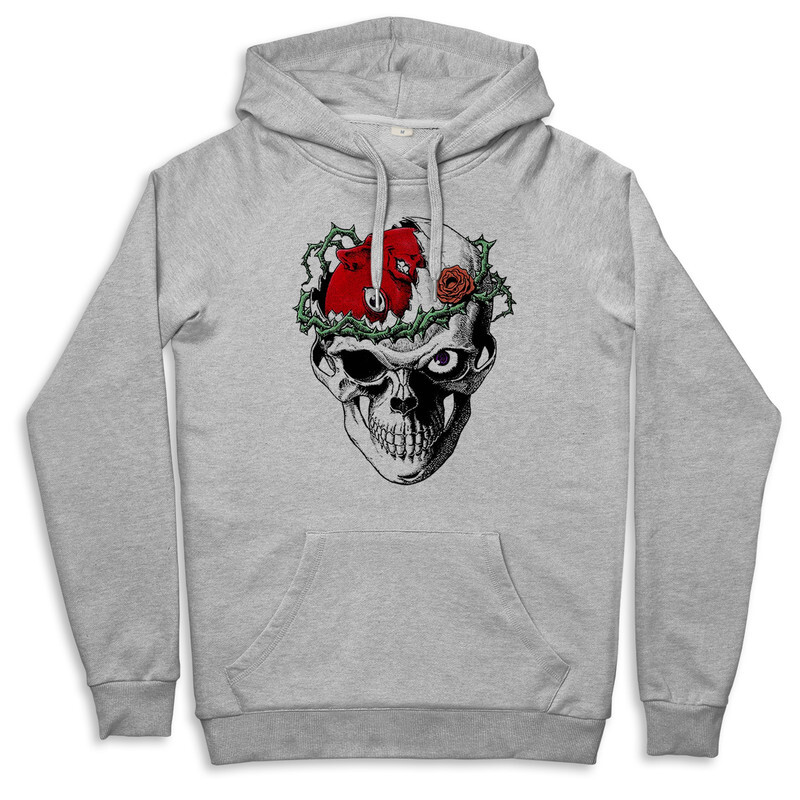 

Худи женское Dream Shirts 429-bers-hud-1 серое 52 RU, 429-bers-hud-1