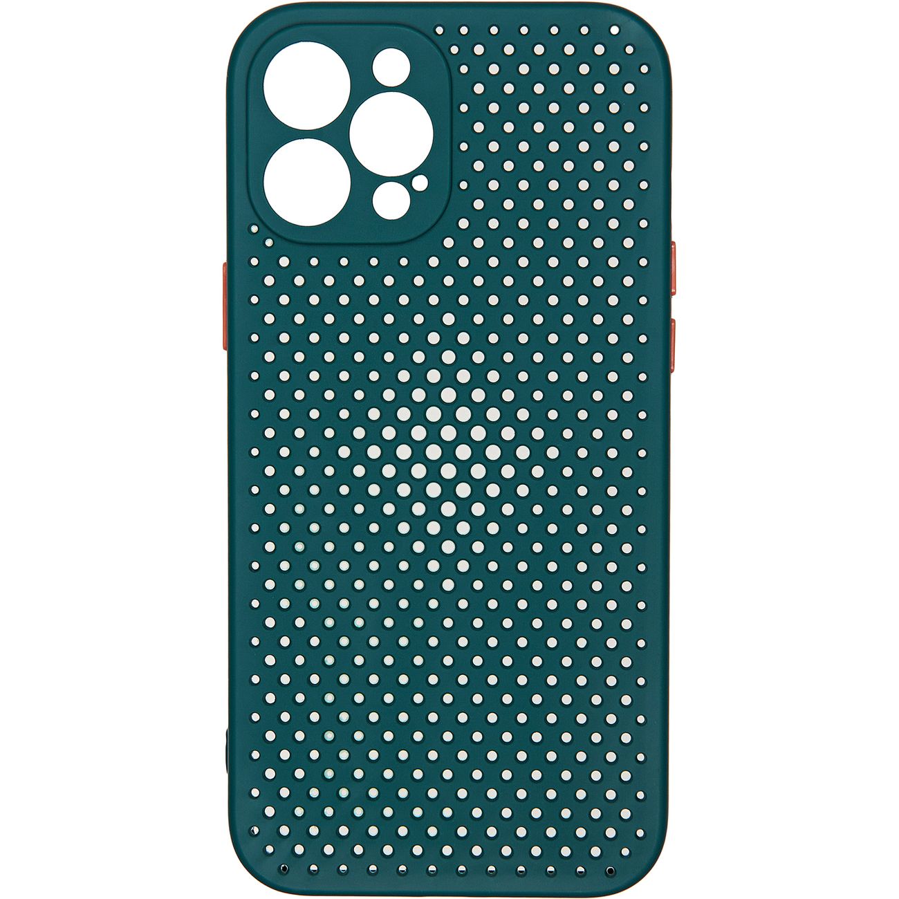 фото Чехол carmega для iphone 12 pro max dot green (car-sc-ip12prmdtgn)