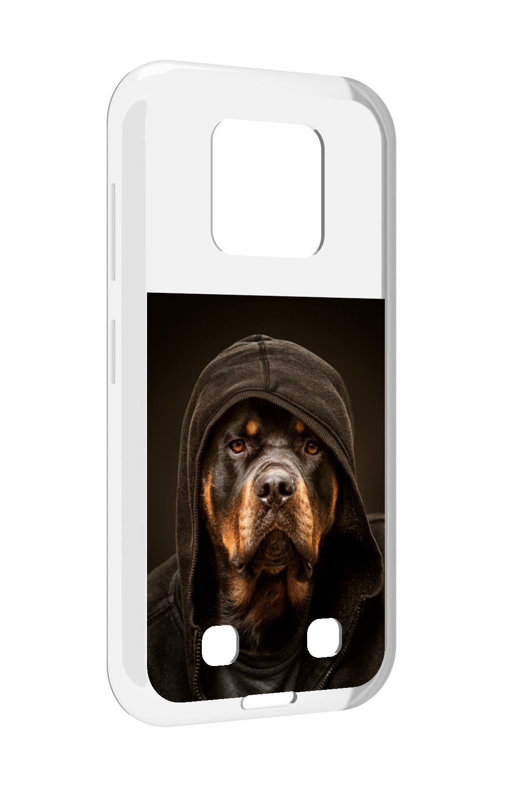 

Чехол MyPads Пес-барбос для Oukitel WP18, Прозрачный, Tocco
