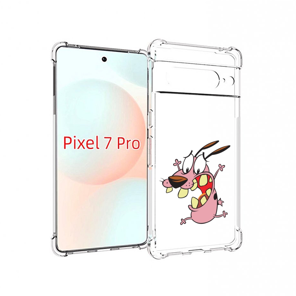 

Чехол Mypads Зубастый Бобик Для Google Pixel 7 Pro, Прозрачный, Tocco